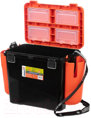 Ящик рыболовный Helios FishBox (19л, оранжевый)