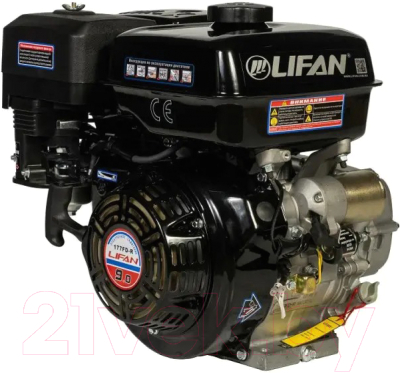 Двигатель бензиновый Lifan 177FD-R D22 7А