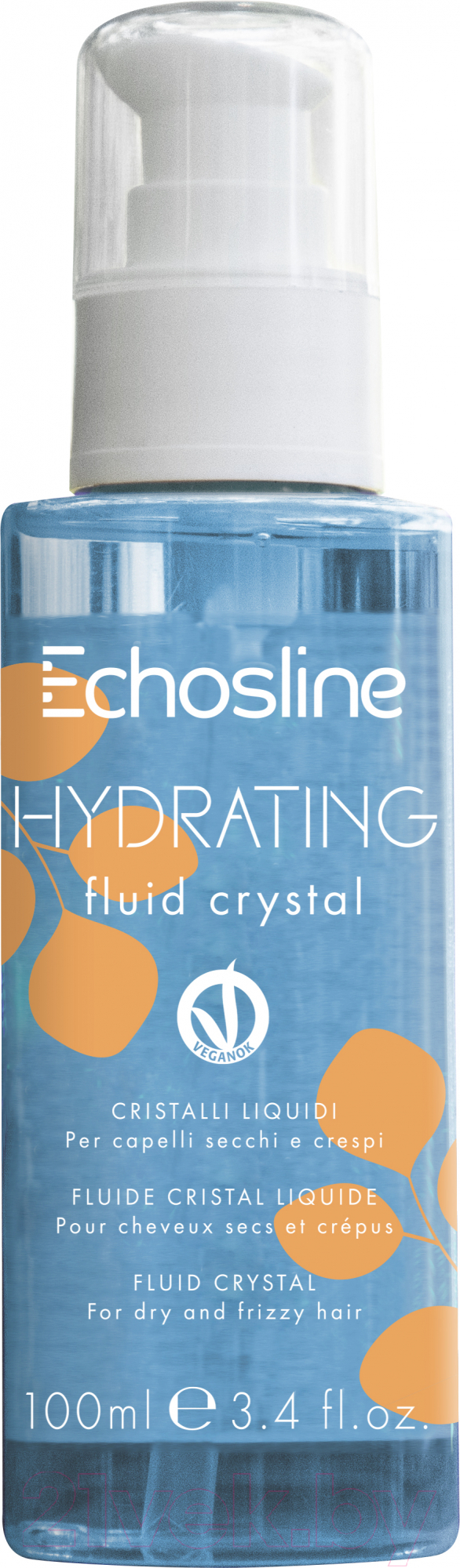 Флюид для волос Echos Line Hydrating Fluid Crystal Увлажняющий для сухих и вьющихся волос