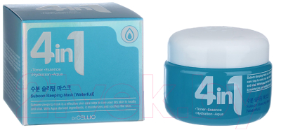 Маска для лица кремовая Dr. Cellio Dr.G50 4 In 1 Suboon Sleeping Mask Aqua (70мл)