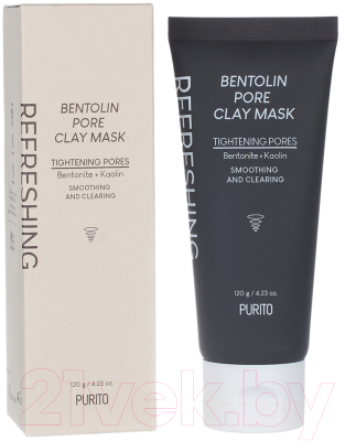 Маска для лица кремовая Purito Bentolin Pore Clay Mask (120г)