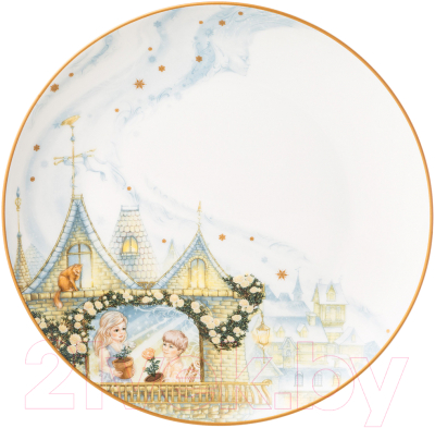 Тарелка закусочная (десертная) Lefard Снежная королева 590-549