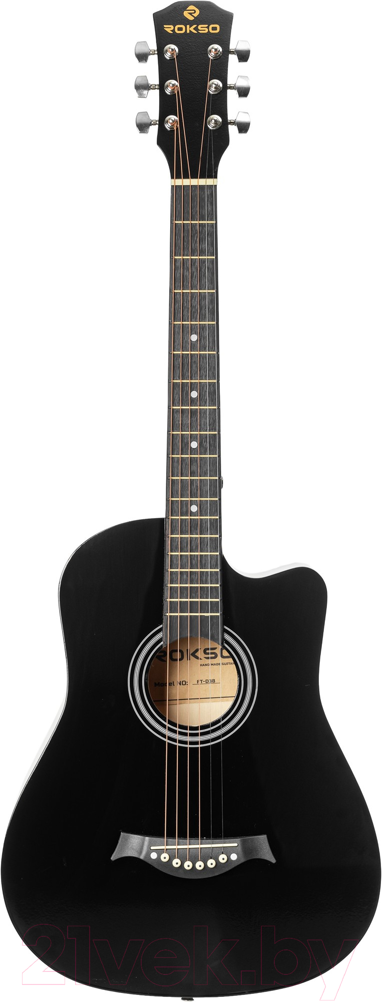 Акустическая гитара ROKSO FT-D38-BK