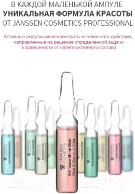 Ампулы для лица Janssen Brilliance Shine Elixir Для сияния кожи (25x2мл)