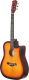 Акустическая гитара ROKSO FT-221-3TS - 
