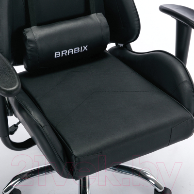 Кресло геймерское Brabix Hunter Gm-130 / 532798 (черный)