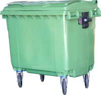 Контейнер для мусора ЭкоПром MGB-660 / 313.0660.000.000 (зеленый) - 