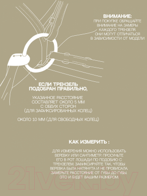 Трензель для лошади Shires Боше 11.5см / 623/4.5