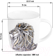 Миниатюра изображения товара Набор кружек Elan Gallery Лев и тигр / 410111