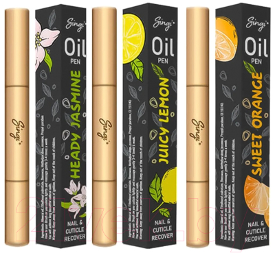 Масло для кутикулы Singi Oil Pen Nail & Cuticle Recover Sweet Orange (2мл)