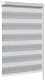 Рулонная штора Delfa Сантайм День&Ночь Best СРШ-01МК 41174 (34x160, белый/серый) - 