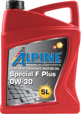 Моторное масло ALPINE Special F Plus 0W30 / 101632 (5л)