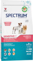 Сухой корм для собак Spectrum Sensitive27 для взрослых мини и мелких пород с ягненком и рисом (3кг) - 