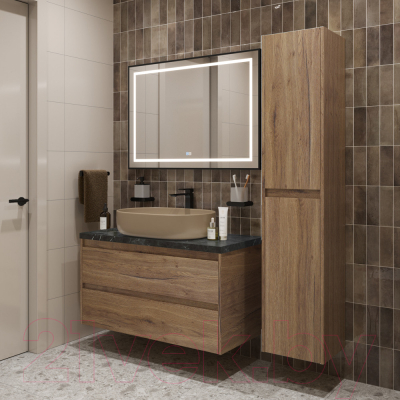 Тумба с умывальником BelBagno Kraft 100 / KRAFT100RT-KEPMNO-1084-H316-SET