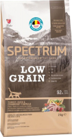 Сухой корм для кошек Spectrum Low Grain с уткой, индейкой, клюквой (2кг) - 