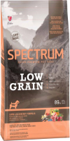 Сухой корм для собак Spectrum Low Grain для взрослых мини и мелких пород с ягненком и черникой (2.5кг) - 