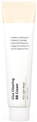 BB-крем Purito Cica Clearing BB Cream 21 Light Beige (30мл)