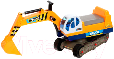 Каталка детская Qunxing Toys Экскаватор QX-3319 / 2570320 (желтый)