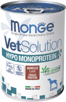 Влажный корм для собак Monge VetSolution Hypo Monoprotein Lamb (400г) - 
