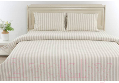 Комплект постельного белья Samsara Home Евро-стандарт Лён220-1