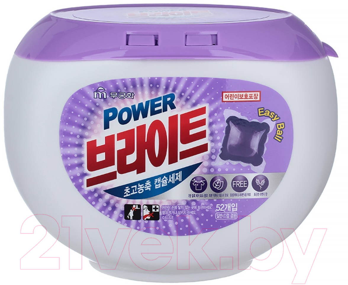 Капсулы для стирки Mukunghwa Power Bright Laundry Capsule Detergent