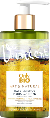 Мыло жидкое Fito Косметик Only Bio Art & Natural Протеины пшеницы и травы Прованса (420мл)