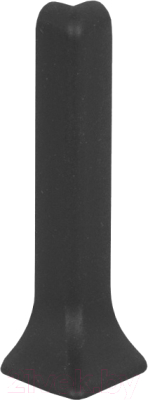 Уголок для плинтуса Profiling Наружный для ПЛ-100 (черный муар)