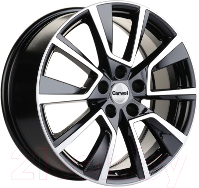 Литой диск Carwel Чаны 1802 Geely Coolray 18x7" 5x114.3мм DIA 54.1мм ET 50мм ABT