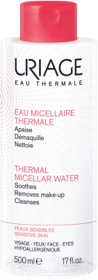 Мицеллярная вода Uriage Для чувствительной кожи (500мл)