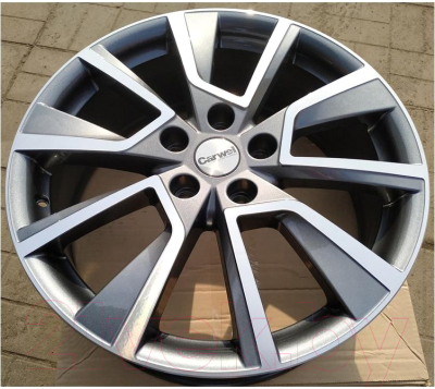 Литой диск Carwel Чаны 1802 Geely Coolray 18x7" 5x114.3мм DIA 54.1мм ET 50мм AGR