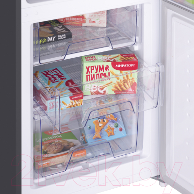 Холодильник с морозильником Maunfeld MFF176M11