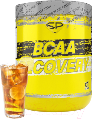 Аминокислоты BCAA Steelpower Recovery (250г, лимонный чай со льдом)