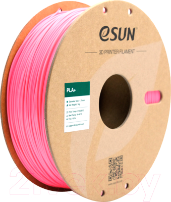 Пластик для 3D-печати eSUN PLA / т0025339 (3мм, 2.3кг, розовый)