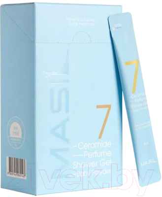 Гель для душа Masil 7 Ceramide Perfume Shower Gel Stick Pouch С ароматом присыпки (20x8мл)