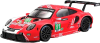 Масштабная модель автомобиля Bburago Porsche 911 RSR LM 2020 / 18-38308 (красный) - 