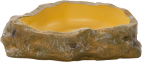 Кормушка для рептилий Mclanzoo Bowls / V-05 (камень/бледно-желтый) - 