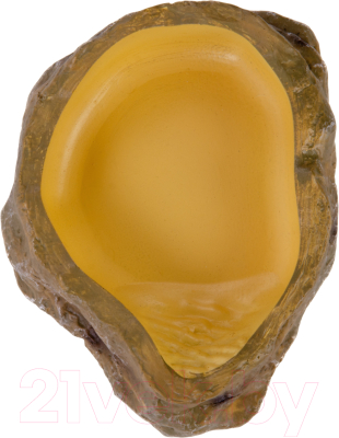 Кормушка для рептилий Mclanzoo Bowls / V-05 (камень/бледно-желтый)
