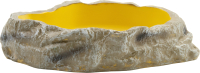 Кормушка для рептилий Mclanzoo Bowls / V-06 (камень/желтый) - 