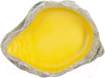 Кормушка для рептилий Mclanzoo Bowls / V-06 (камень/желтый)