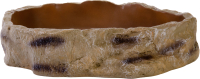 Кормушка для рептилий Mclanzoo Bowls / V-07 (камень/коричневый) - 