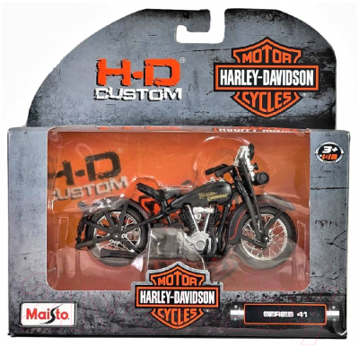 Масштабная модель мотоцикла Maisto Harley Davidson 1928 JDH Twin Cam 39360 / 20-21913