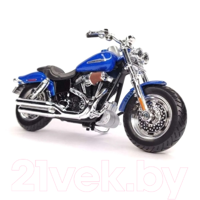 Масштабная модель мотоцикла Maisto 1:18 Harley Davidson 2009 FXDFSE CVO Fat Bob 39360 / 20-21905