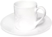 Чашка с блюдцем Taitu Bianco&Bianco 3-191 - 