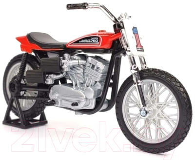 Масштабная модель мотоцикла Maisto Harley Davidson 1972 XR750 Racing Bike 39360 / 20-20114