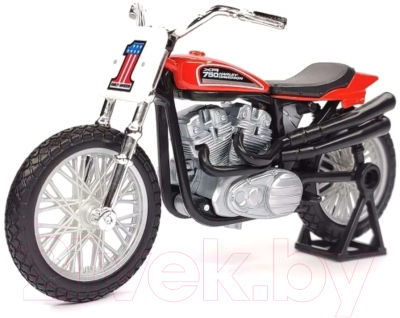 Масштабная модель мотоцикла Maisto Harley Davidson 1972 XR750 Racing Bike 39360 / 20-20114