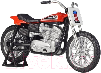 Масштабная модель мотоцикла Maisto Harley Davidson 1972 XR750 Racing Bike 39360 / 20-20114