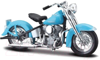 Масштабная модель мотоцикла Maisto Harley Davidson 1953 FL Hydra Glide 39360 / 20-20115 (синий)