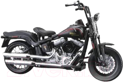 Масштабная модель мотоцикла Maisto Harley Davidson 2008 FLSTSB Cross Bones 39360 / 20-18867 (черный)