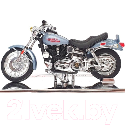 Масштабная модель мотоцикла Maisto Harley Davidson 1977 FXS Low Rider 39360 / 20-18866 (серый)