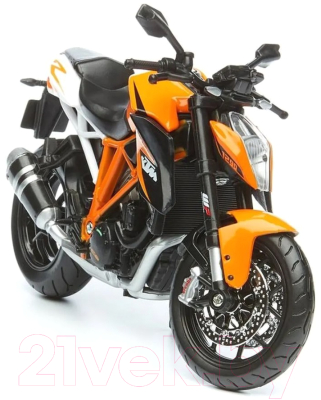 Масштабная модель мотоцикла Maisto KTM 1290 Super Duke R / 32710 (оранжевый)